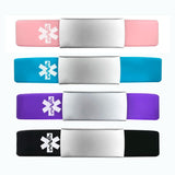 ID Wristbands for Women with Type 1 Diabetes, Engraved ICE Bangle