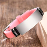 Customized Stainless Steel ID Bracelet for Women
