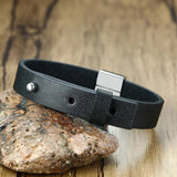 Customizable Men Women Tree of Life Leather Bracelet