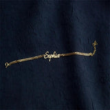 Personalized Stainless Steel Name Bracelet for Women 3mm Cuban Chain