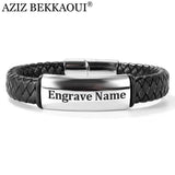 Men's Stainless Steel Personalized Bracelet