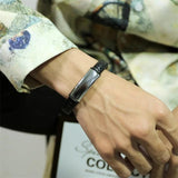 Men's Stainless Steel Personalized Bracelet