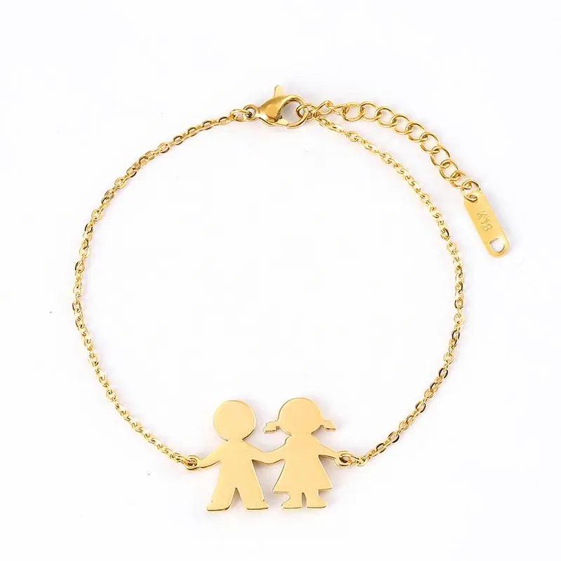 Personalized Name Date Bracelet for Kids