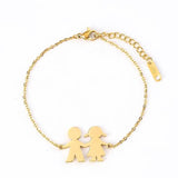 Personalized Name Date Bracelet for Kids