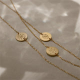 Personalized Classic Choke Chain Bracelet Jewelry Set