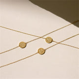 316L Stainless Steel Round Pendant Love Women's Bracelet