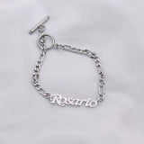 Stainless Steel Name Bracelet for Women