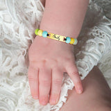 Customized ID Name Baby Bracelet Stainless Steel