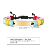 Customized ID Name Baby Bracelet Stainless Steel
