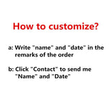 Personalized Couples Bracelets with Name and Date, Magnetic Clasp Lock
