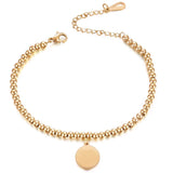 Friendship Sister Jewelry Round Charm BFF Bracelets for Women Girls