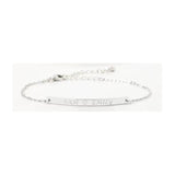 Engrave Name Personalized Bracelets Stainless Steel Couple Men Women