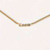 Personalized Name Bracelet Cuban Chain Stainless Steel Gift