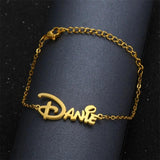 Personalized Name Bracelet Stainless Steel Bangle