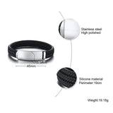 Custom Name Silicone Bracelets with Football Logo