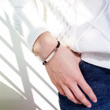 Engraved Name Bracelets Stainless Steel Bracelet For Men Women Jewelry