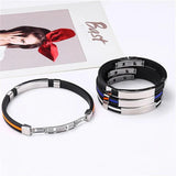 Unisex Silicone Bracelet Friendship Bracelets For Women Men