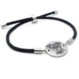Pet Portrait Photo Bracelet Memory Bracelet Rope Bra