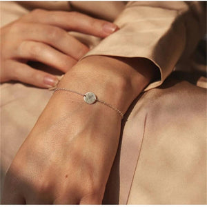 Personalized Stainless Steel Bracelet O-Ring Round Jewelry