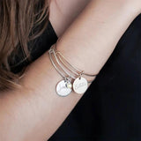 Personalized Name Engraved Bracelet 316L Ring Jewelry Gift