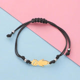 Lovely Baby Shape Bracelet for Pulseras - Custom Boy Girl Names Rope Bracelet