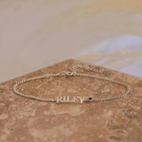 Personalized Birthstone Bracelet for Women