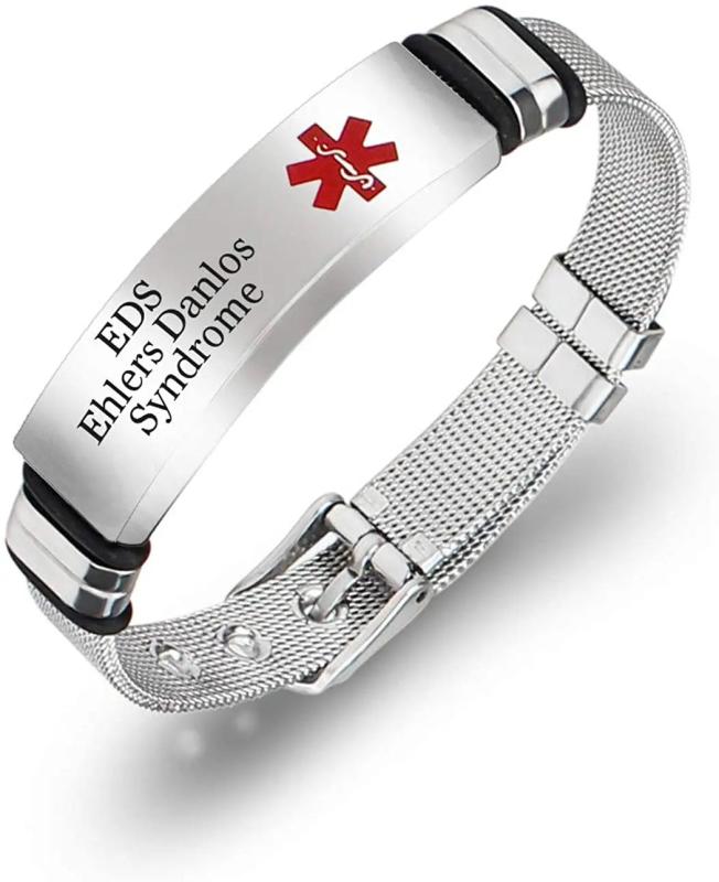 Medical Alert Awareness Bracelet for Adults