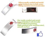Medical Alert Awareness Bracelet for Adults