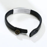 Men's Engraved Medical Alert Bracelet