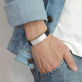 Men's Engraved Medical Alert Bracelet