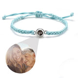 Photo Projection Bracelet For Couples - Romantic Birthday Gift