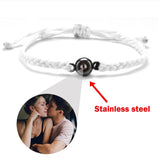 Photo Projection Bracelet For Couples - Romantic Birthday Gift