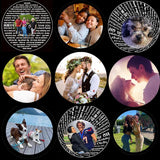 Photo Projection Bracelet For Couples - Romantic Birthday Gift