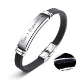 Diabetic Anti-fatigue Bracelet Titanium Steel Magnet Bracelet Men's Jewelry