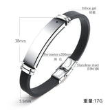 Diabetic Anti-fatigue Bracelet Titanium Steel Magnet Bracelet Men's Jewelry