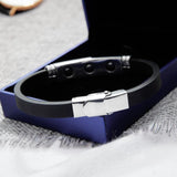Diabetic Anti-fatigue Bracelet Titanium Steel Magnet Bracelet Men's Jewelry