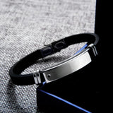 Diabetic Anti-fatigue Bracelet Titanium Steel Magnet Bracelet Men's Jewelry