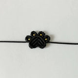 Bohemia Dog Paws Heart Bracelet Ladies Thread Jewelry Gift