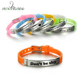 Nextvance Name ID Bracelet Stainless Steel Luminous Adjustable Bracelet