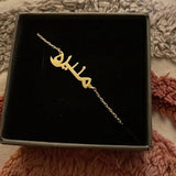 Arabic Name Bracelet Women Stainless Steel Chain Personalized Jewelry