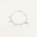 Mini-World Initial Letter Bracelet Name Bracelets for Mom Girlfriend