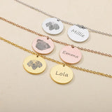 Personalized Pet Photo Name Bracelet for Women
