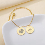 Personalized Pet Photo Name Bracelet for Women