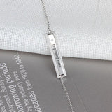 Personalized Nameplate Bar Bracelet for Women