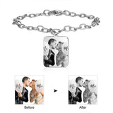 Custom Stainless Steel Rory Chain with Photo Link