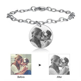 Custom Stainless Steel Rory Chain with Photo Link