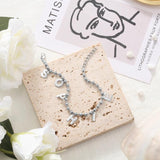 JewelOra Personalized Name A-Z Initial Bracelet Stainless Steel