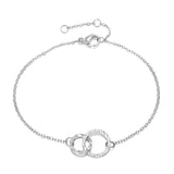 Simplicity Women's Name Bracelet, 18K Plated Chain Jewelry