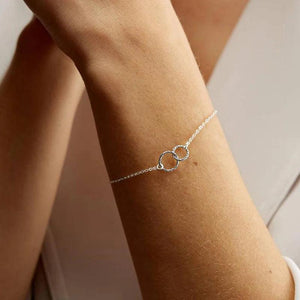 Simplicity Women's Name Bracelet, 18K Plated Chain Jewelry