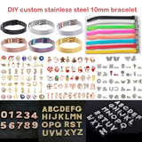 10mm Stainless Steel Mesh Bracelets for Women Men